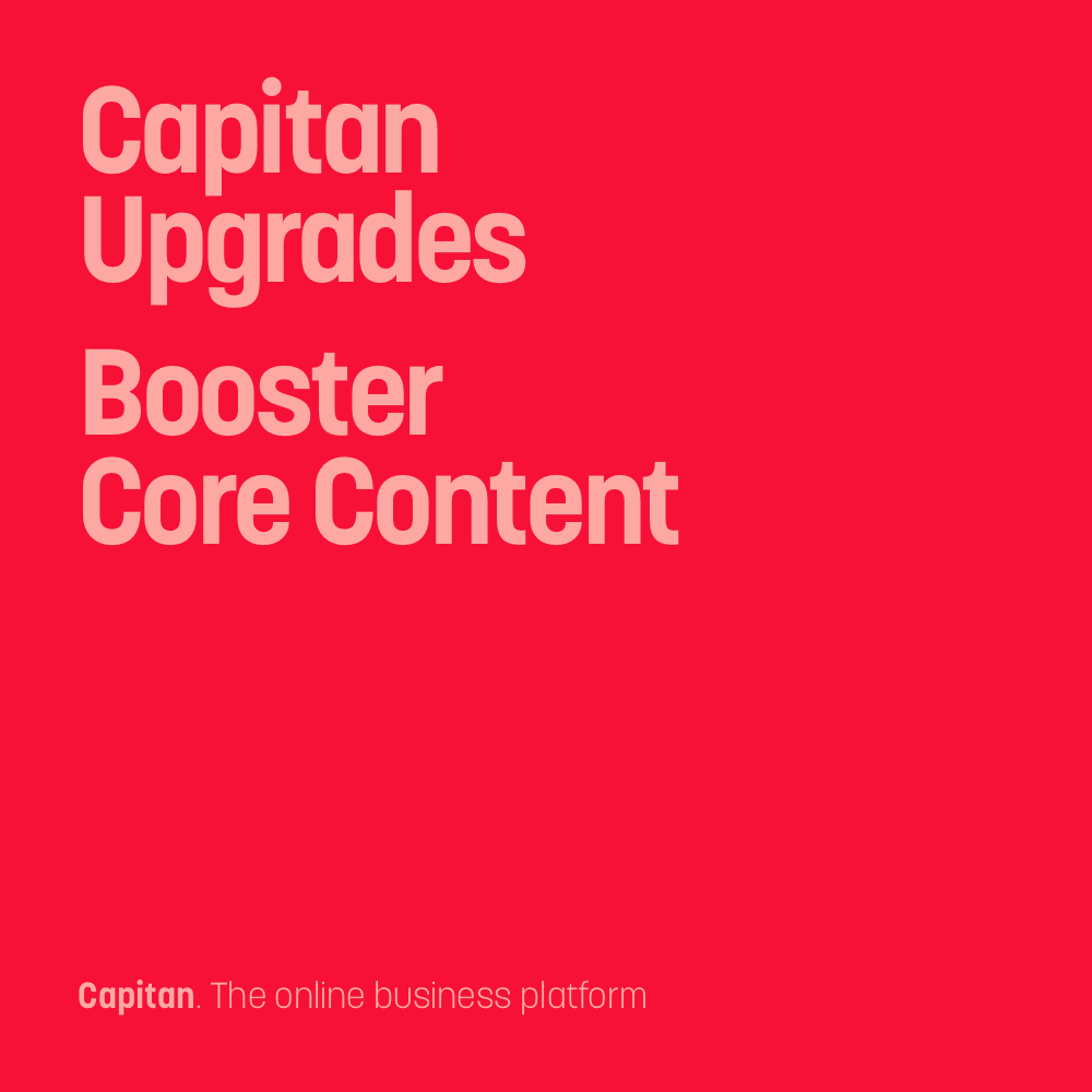 Booster: Core Content