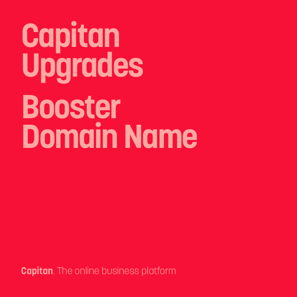 Booster: Domain Registration / Forwarding