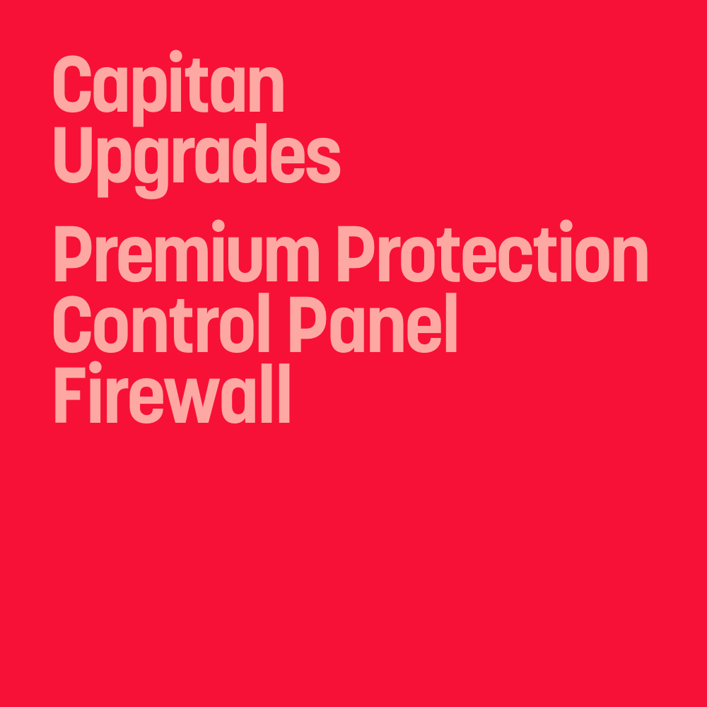 Premium Protection: Control Panel Firewall